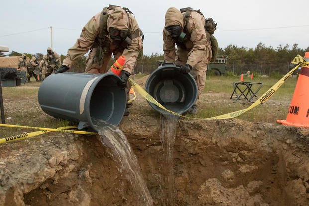 contaminated water at military bases